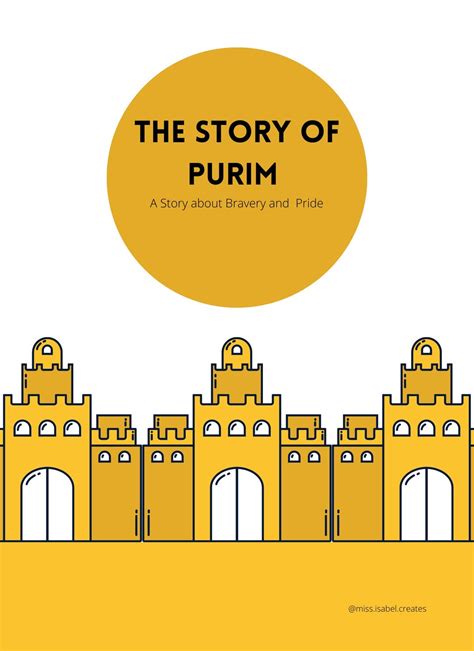 Purim Story in a Nutshell A Purim Story About Bravery Queen Esther ...