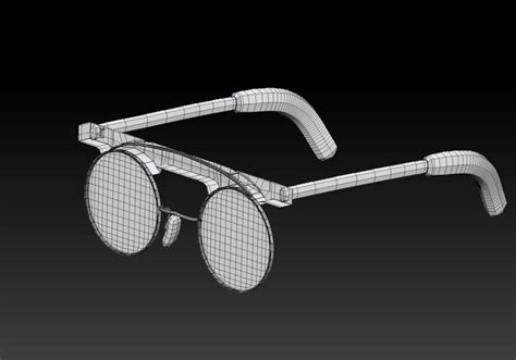 Glasses 3d Model 19 Obj Fbx Unknown Ma Free3d