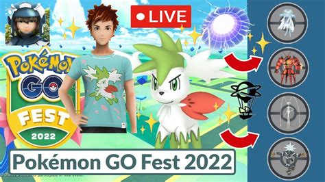 Pokemon Go Fest 2022 Final Ultra Bonus Shaymin Youtube