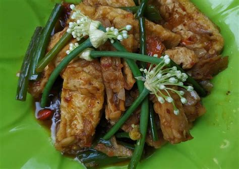 Resep Tumis Tempe Tahu Bunga Kucai Oleh Bunna Cookpad