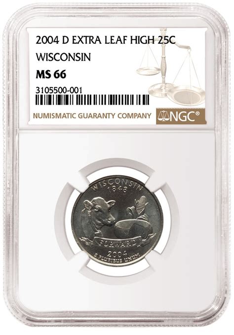 Face Value: 2004 Wisconsin Quarters | NGC