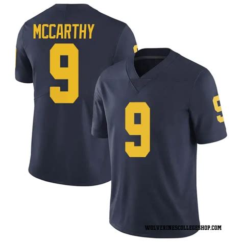 Limited Youth J.J. McCarthy Michigan Wolverines Brand Jordan Football ...