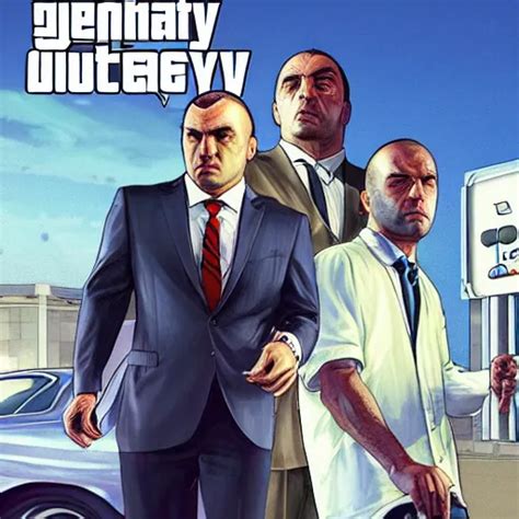 Kevin O Leary Gta V Cover Art Stable Diffusion Openart