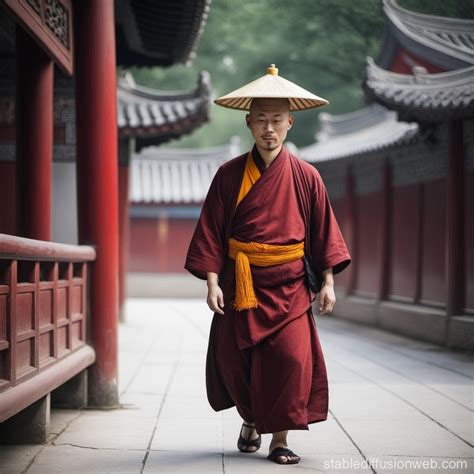 Chinese Monk Prompts Stable Diffusion Online