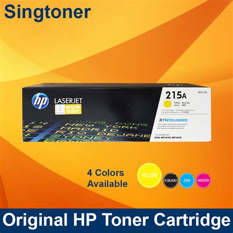 Hp 215a Yellow Original Laserjet Toner Cartridge W2312a Singtoner