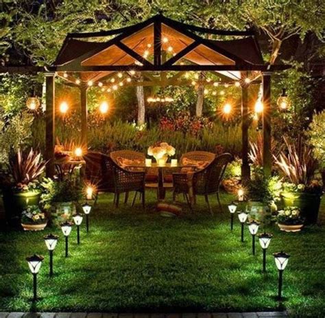 25 Backyard Lighting Ideas Illuminate Outdoor Area To Make It More