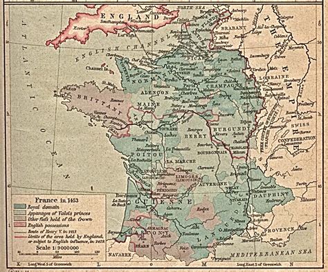 Historical Maps Of France