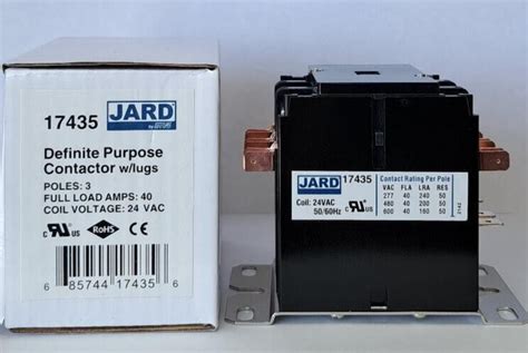 Jard By Mars Definite Purpose Contactor A Pole W Lugs Vac