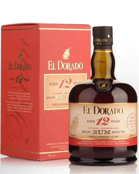 El Dorado 12 Year Old Rum 700ml Nicks Wine Merchants