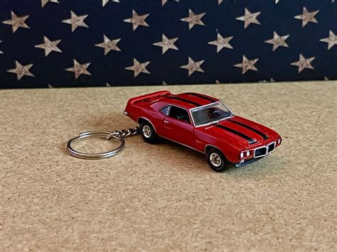 Pontiac Firebird Trans Am Matador Red Keychain Etsy