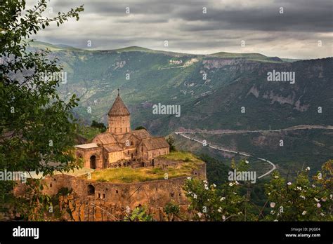 Tatev Monastery Armenia Stock Photo Alamy