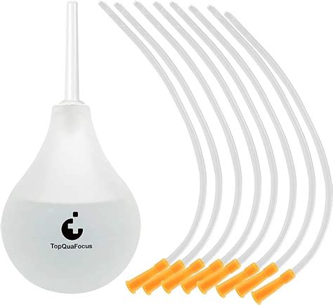 Amazon Topquafocus Deep Clening Enema Bulb Kit Anal Douche Oz