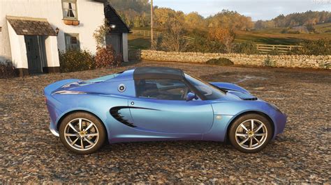 Forza Horizon 4 2005 Lotus Elise 111S Car Show Speed Jump Crash