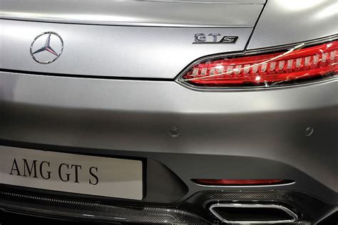 Plata Mercedes Benz Amg Gt Coche Mercedes Benz Amg Gt S V Auto Show