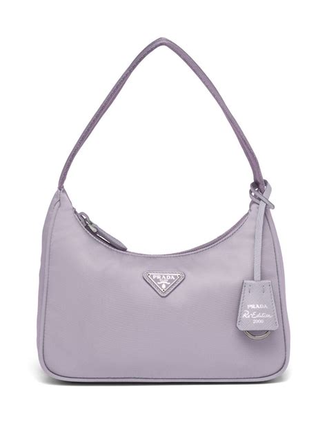 Prada Re Edition Re Nylon Mini Bag Purple Farfetch