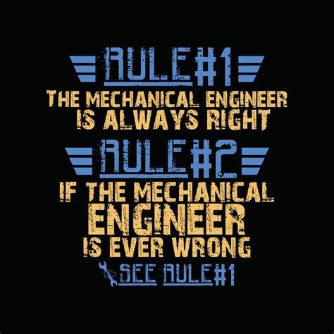 Mechanical Engineer T Shirt Design Vector Art At Vecteezy