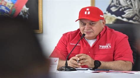 Hay Un Gent O Que Tiene Cuentas Con La Justicia Diosdado Cabello