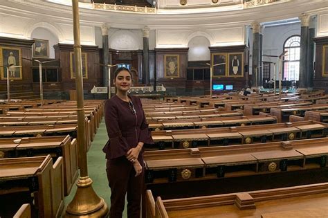 Elated Tmc Mps Mimi And Nusrat Enjoy A Quick Photo Session At Parliament