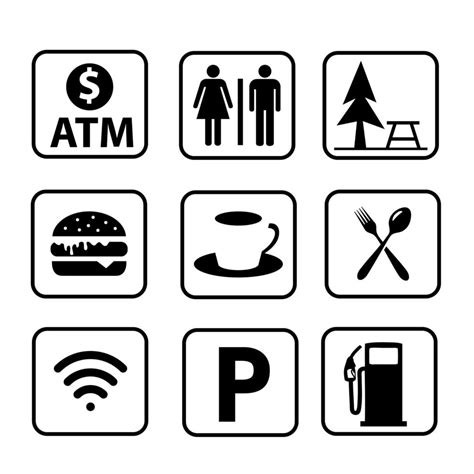 Rest Area Vector Art Icons And Graphics For Free Download