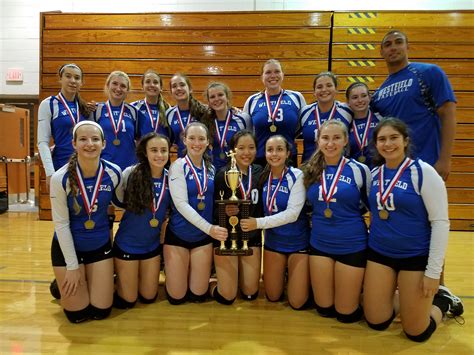 Westfield Jv Volleyball Wins Bloomfield Invitational Tournament Tapinto