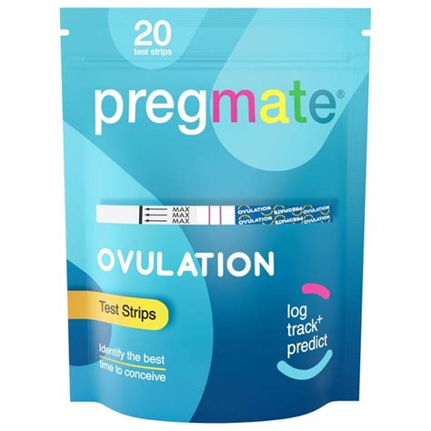 Pregmate 20 Ovulation Test Strips Predictor Kit 20 Count