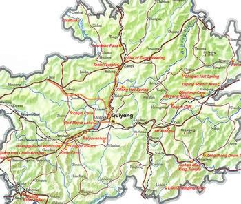 Guizhou Maps, China Guizhou Maps - Guizhou Travel Guide