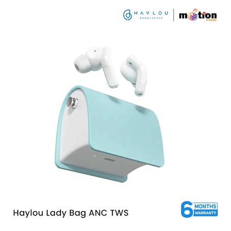 HAYLOU Lady Bag Earbuds ANC Price In Bangladesh Motion View