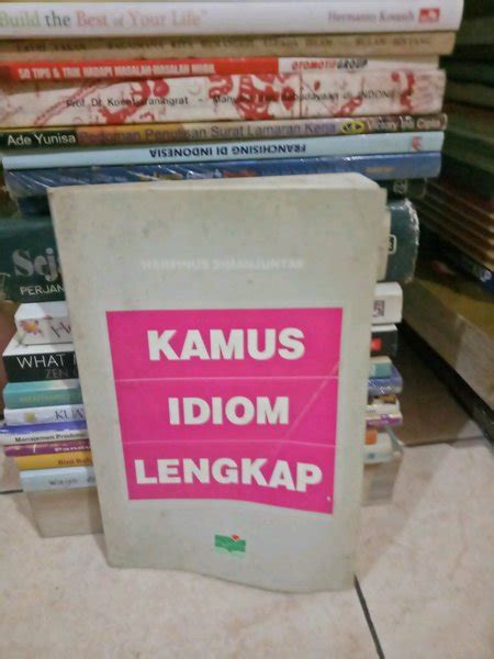 Jual ORIGINAL BEKAS KAMUS IDIOM LENGKAP HERPINUS SIMANJUNTAK Di Lapak