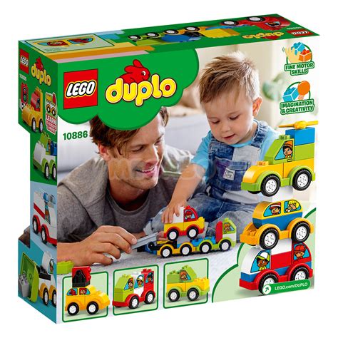 ЛЕГО 10886 купить, LEGO® DUPLO® - “Мои первые машинки” Новинка 2019!