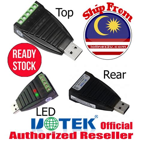 Uotek Ut Usb To Rs Rs Converter For Cctv Card Access Plc