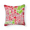 Nations Capital Map Pillow Case Naked Decor