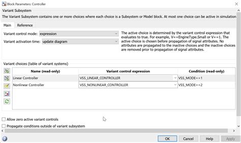 Create A Simple Variant Model MATLAB Simulink MathWorks Switzerland