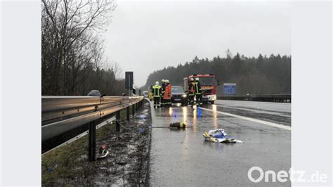 Lastwagen Erfasst Mann Auf A6 Onetz