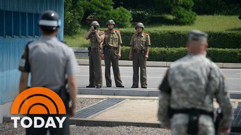 Us Soldier In Custody After Crossing The Border Into North Korea Youtube