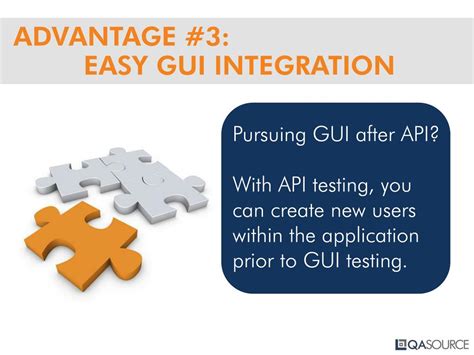 PPT 4 Major Advantages Of API Testing PowerPoint Presentation Free