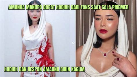 Viral Amanda Manopo Dapat Hadiah Mengejutkan Dari Fans Saat Gala