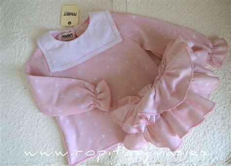 Conjunto ESTRELLAS sudadera corta niña LA MARTINICA ropitas