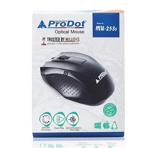 Prodot Mu S Usb Optical Mouse At Rs Piece Usb Mouse In Pune