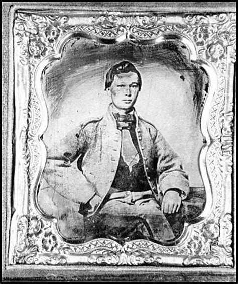 Portrait Of Pvt John White Drummer Boy Virginia Regiment Csa