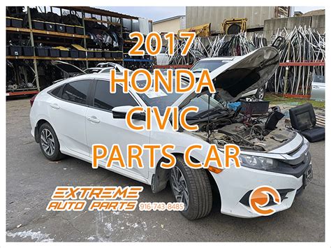 2017 Honda Civic Ex Sedan For Parts Aa0985 Exreme Auto Parts