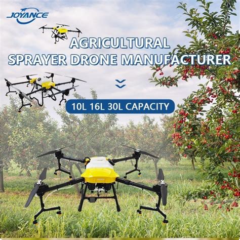 10L 16L 20L 30L Reliable Agricultural Sprayer Drone Remote Controlled