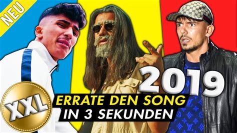 XXL BEST OF 2019 ERRATE DEN SONG IN 3 SEKUNDEN CHALLENGE