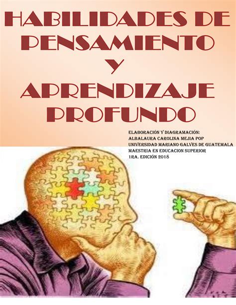 Habilidades De Pensamiento Y Aprendizaje Profundo By Albalaura2306 Issuu