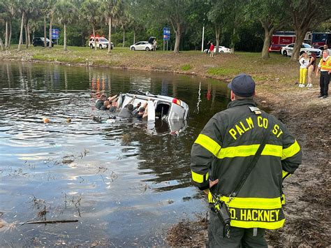 Man Pulled From Vehicle Submerged In Retention Pond Dies Of His