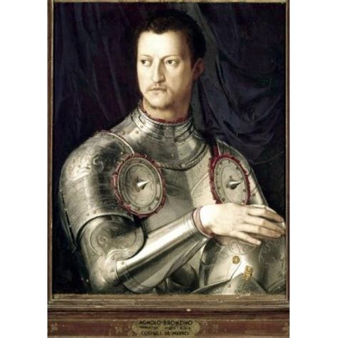 Cosimo I De Medici In Armor Agnolo Bronzino Italian Oil