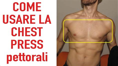 Chest Press Come Allenare I Pettorali Con I Macchinari YouTube