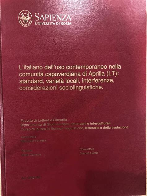 Tesi Di Laurea Sulle Radici Storiche Di Aprilia Premiati Rosario E