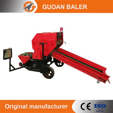 High Efficiency Corn Silage Packing Straw Round Hay Baler Machine