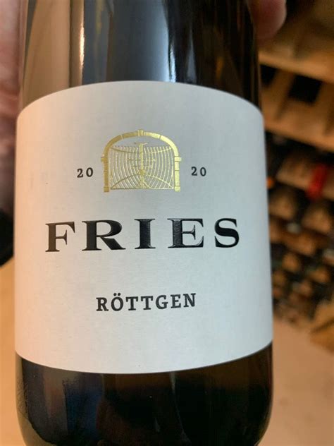 Weingut Fries Winninger R Ttgen Riesling Trocken Germany Mosel