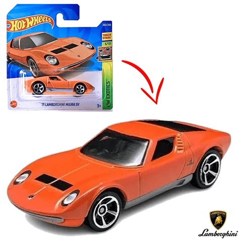 Hot Wheels 71 Lamborghini Miura Sv Exotics Mattel Hcv34 No Shoptime